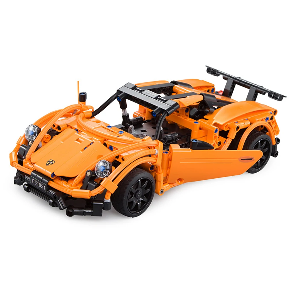 Cada RC строительные блоки игрушечные спортивный гоночный автомобиль модель блока