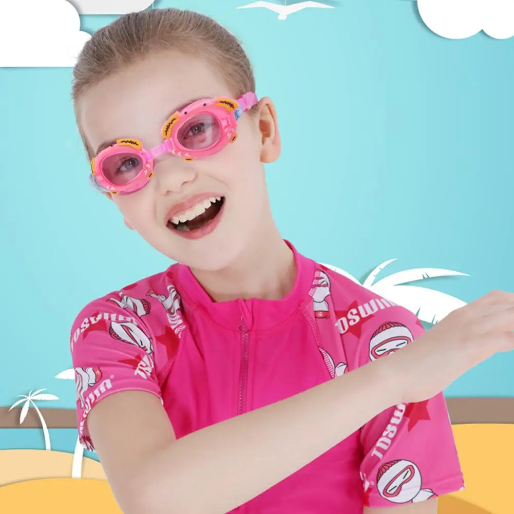 Детские плавательные очки Кепка затычки для ушей мальчиков и девочек