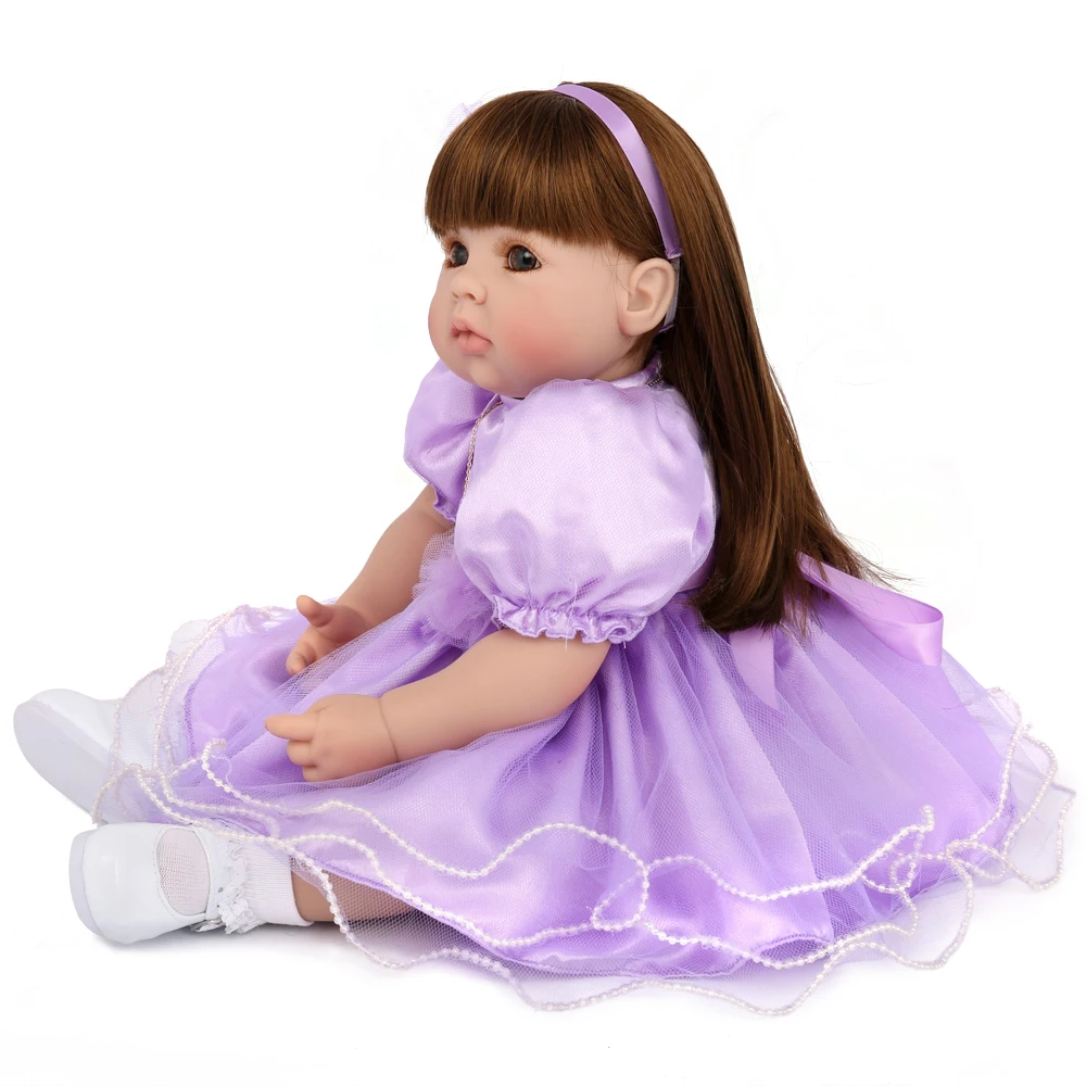 KAYDORA Reborn Baby Dolls 20 дюймов 50 см силикон очаровательны живы реалистичные детские Bebe