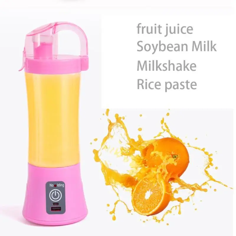 380ml 2 Blades Mini USB Portable Electric Fruit Juicer Extractor Blender | Дом и сад