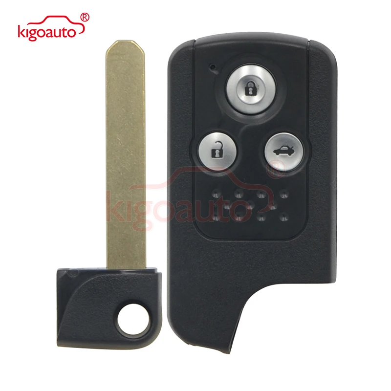 Kigoauto умный дистанционный чехол для ключей Fob 3 кнопки Замена Honda Accord CRV Fit 2009 2010