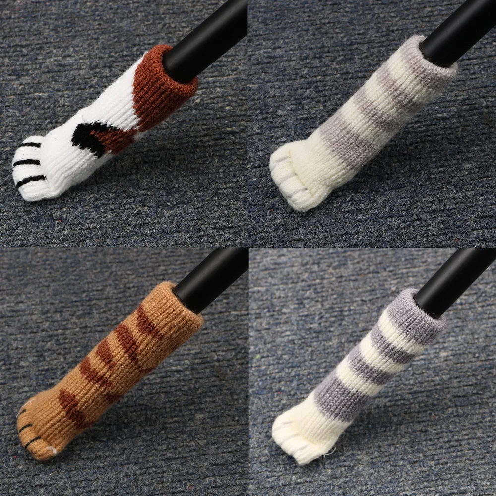 4 шт./компл. защита для пола шумоподавление мебель Нескользящая подушка