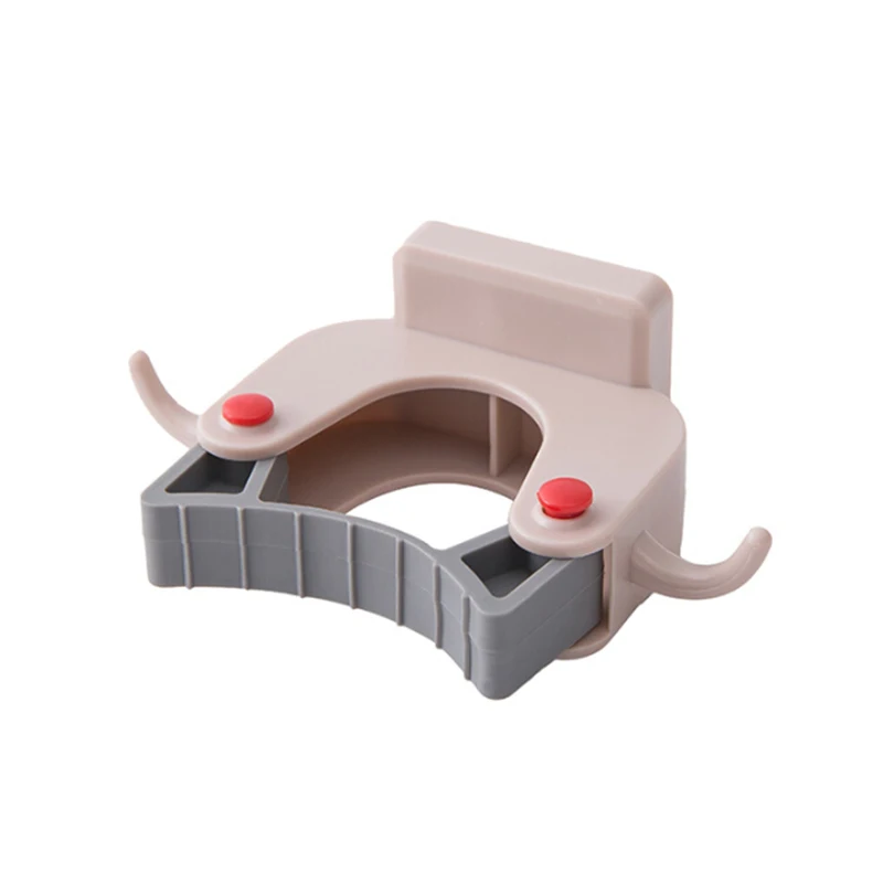 1 крючки зажима Швабра держатель щетки ручка инструмент вешалка настенный