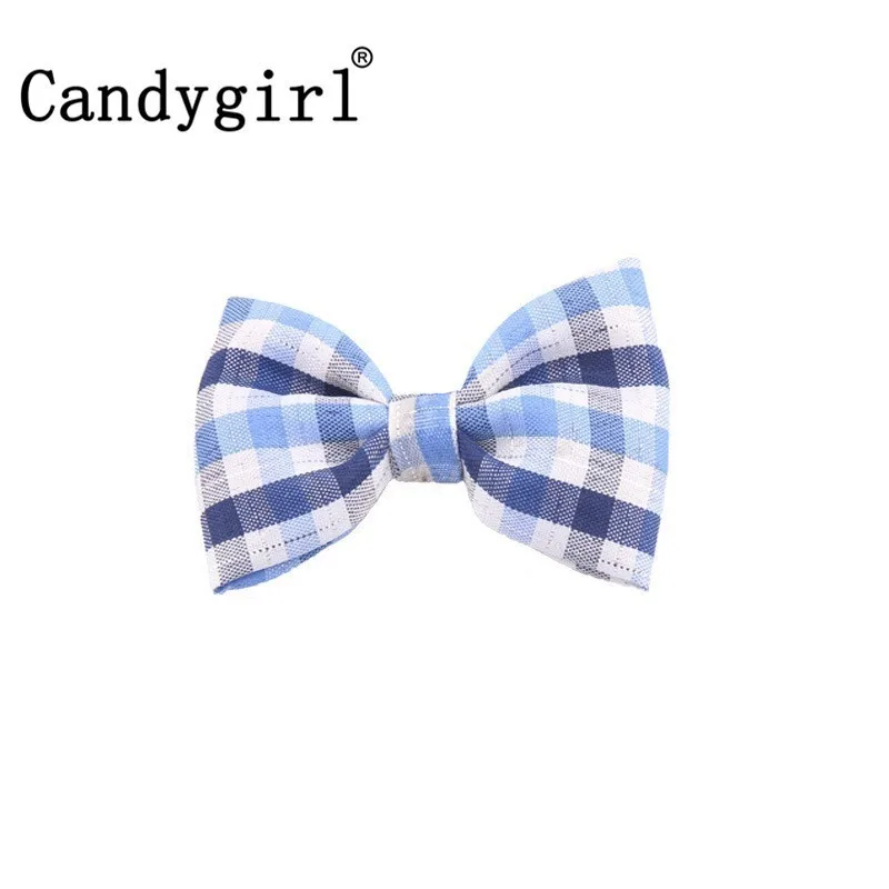 

5pcs Girls Cute Plaid Bow Hairpins Sweet Hair Clips Barrettes Lovely Hair Clips Fashion Cloth Bowknot Hair Accessories