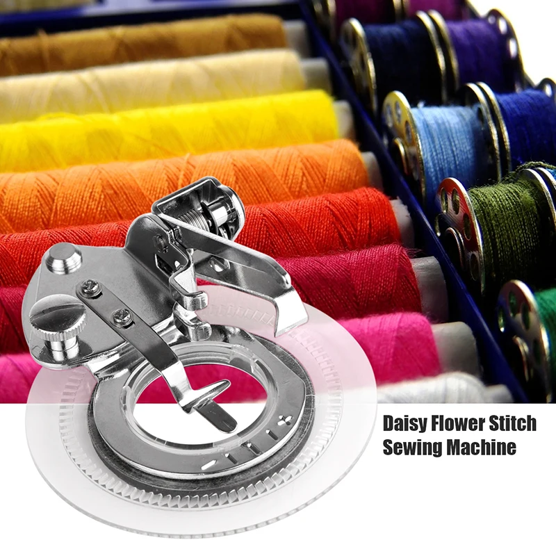 Прижимная лапка для швейной машины Singer Janome Brother Flower Stitch|Швейные инструменты и