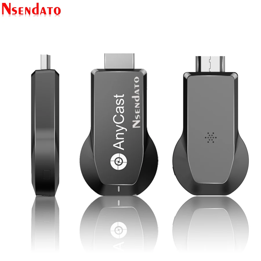 Anycast M100 2.4G/5G 4K Miracast Any Cast Wireless for DLNA AirPlay TV Stick Wifi Display Dongle Receiver for IOS Android PC