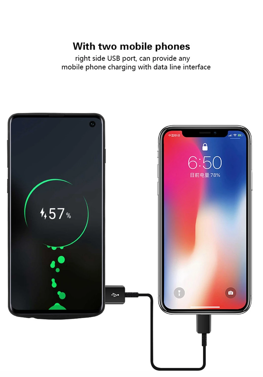 Для samsung Galaxy S10 5000 mAh Батарея корпус смартфона Перезаряжаемые Расширенный нуля