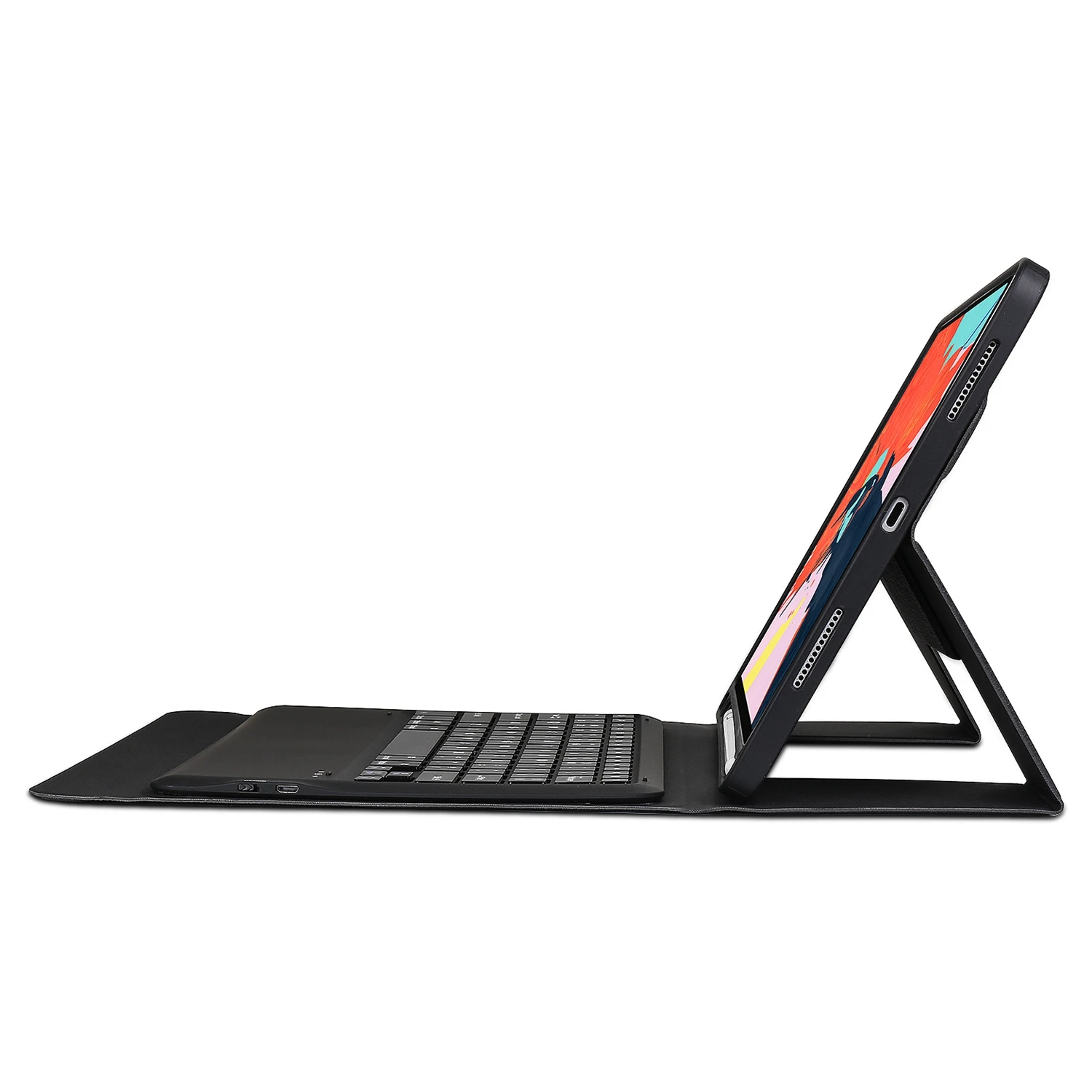 OPQ для Ipad Pro 12 9 дюймов 3 го поколения Bluetooth клавиатура чехол подставка