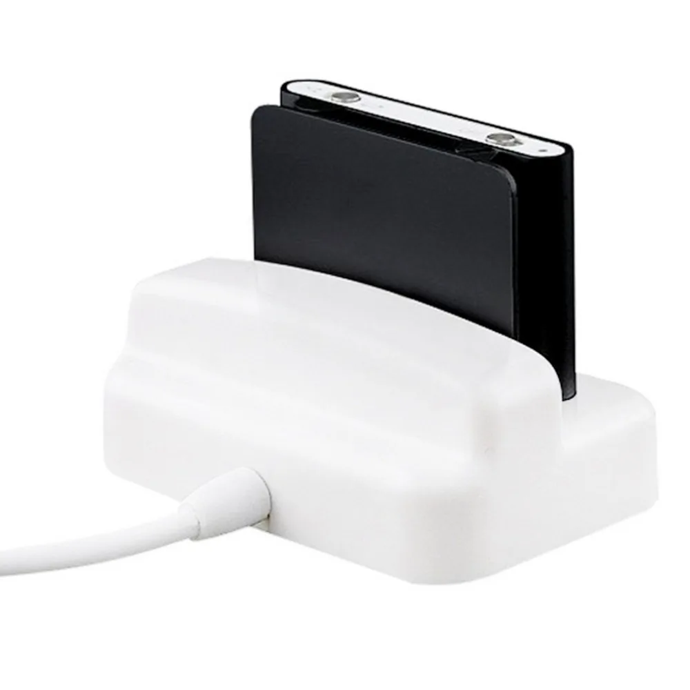 Дешевые MP3 и MP4 белый пластик USB зарядное устройство синхронизация Замена док