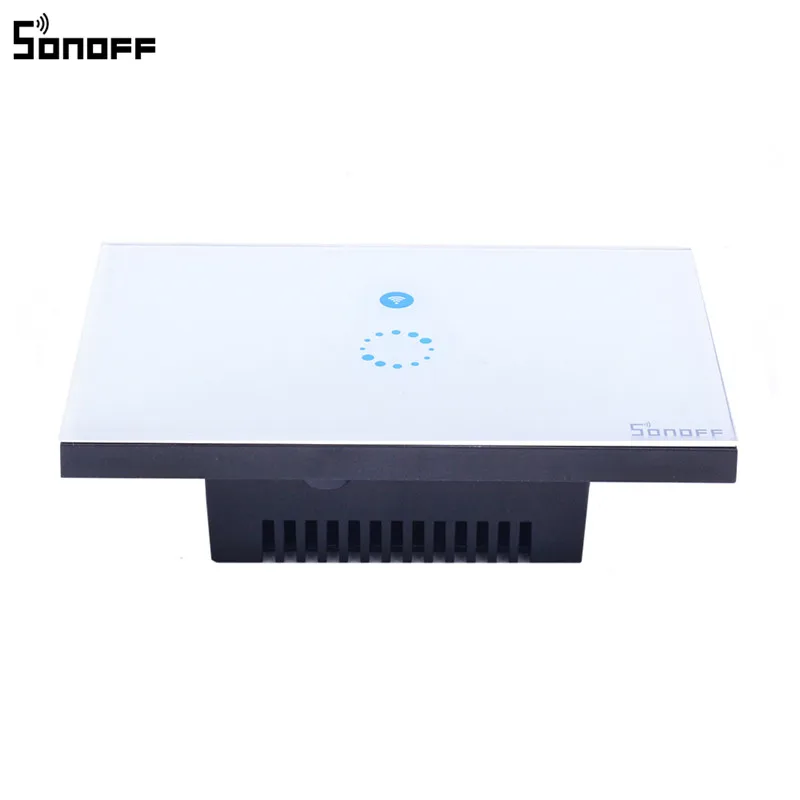 SONOFF TOUCH US/EU PLUG WiFi умный таймер с сенсорным управлением настенный выключатель