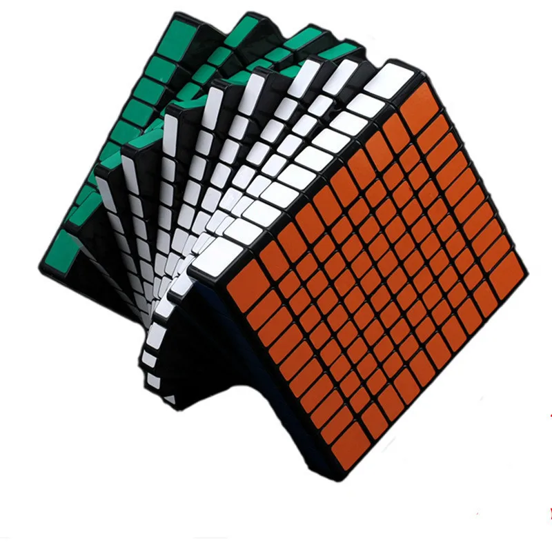 Shengshou 10x10x10 куб волшебный головоломка 10 слой cubo скорость подарок развивающие