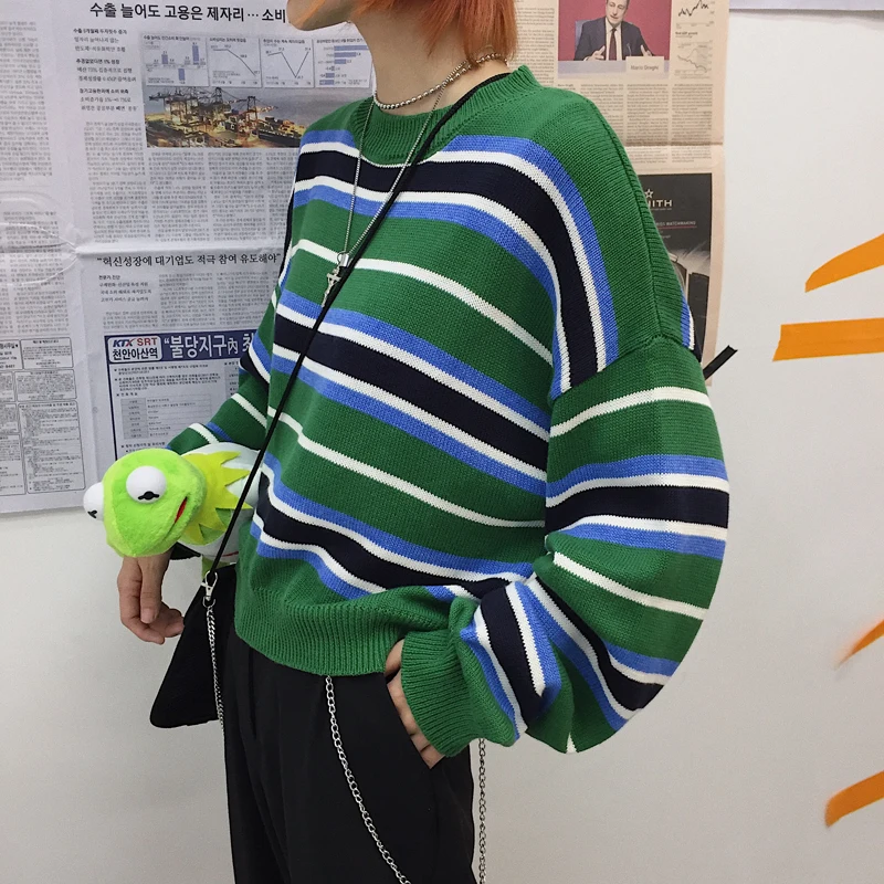 Женская одежда осенняя уличная новинка ulzzang корейская мода Харадзюку Свободный
