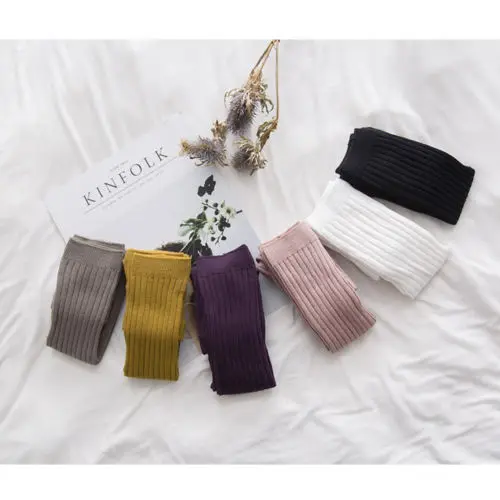 

Hot Baby Girl Boys Toddler Kids Stretch Cotton Elastic Warm Stockings Tights Pantyhose Knee High Thermal Stockings Tights 0-5Y