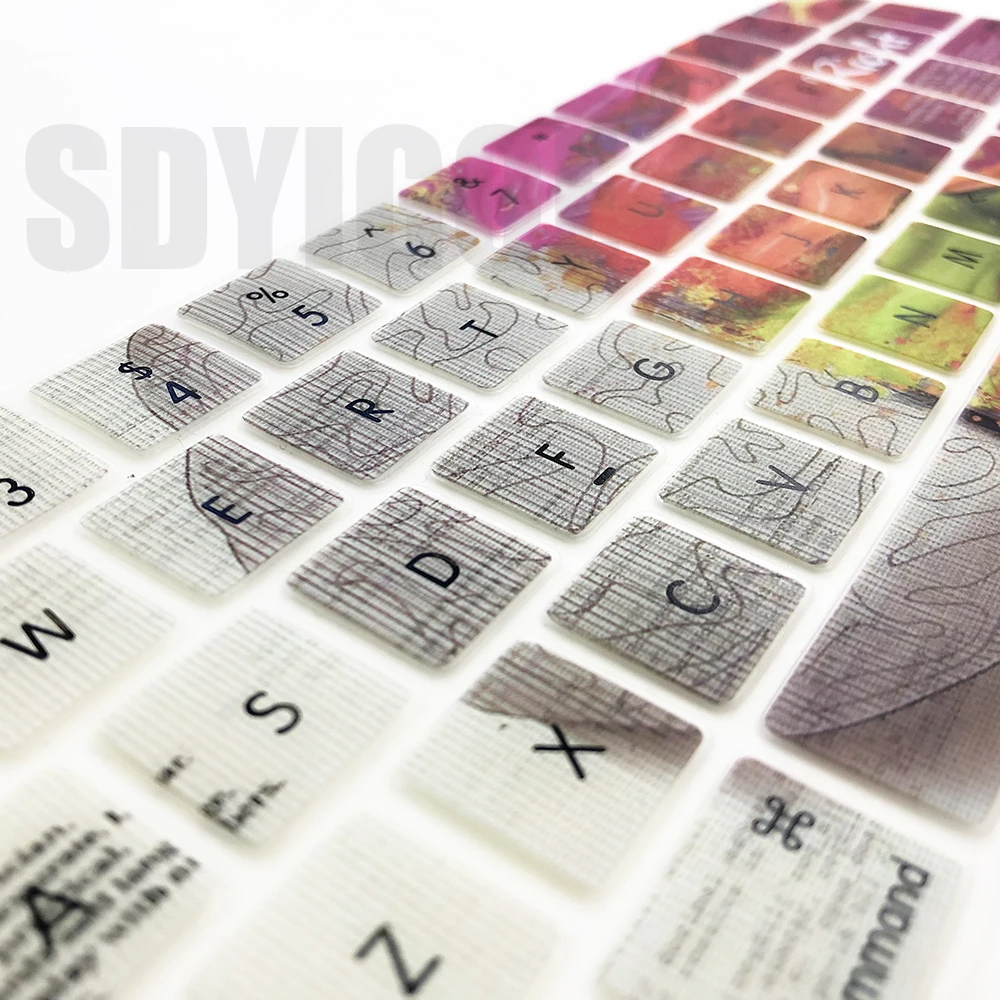 Новый силиконовый чехол для клавиатуры Create Brain защитная пленка Macbook pro13 15 дюймов с