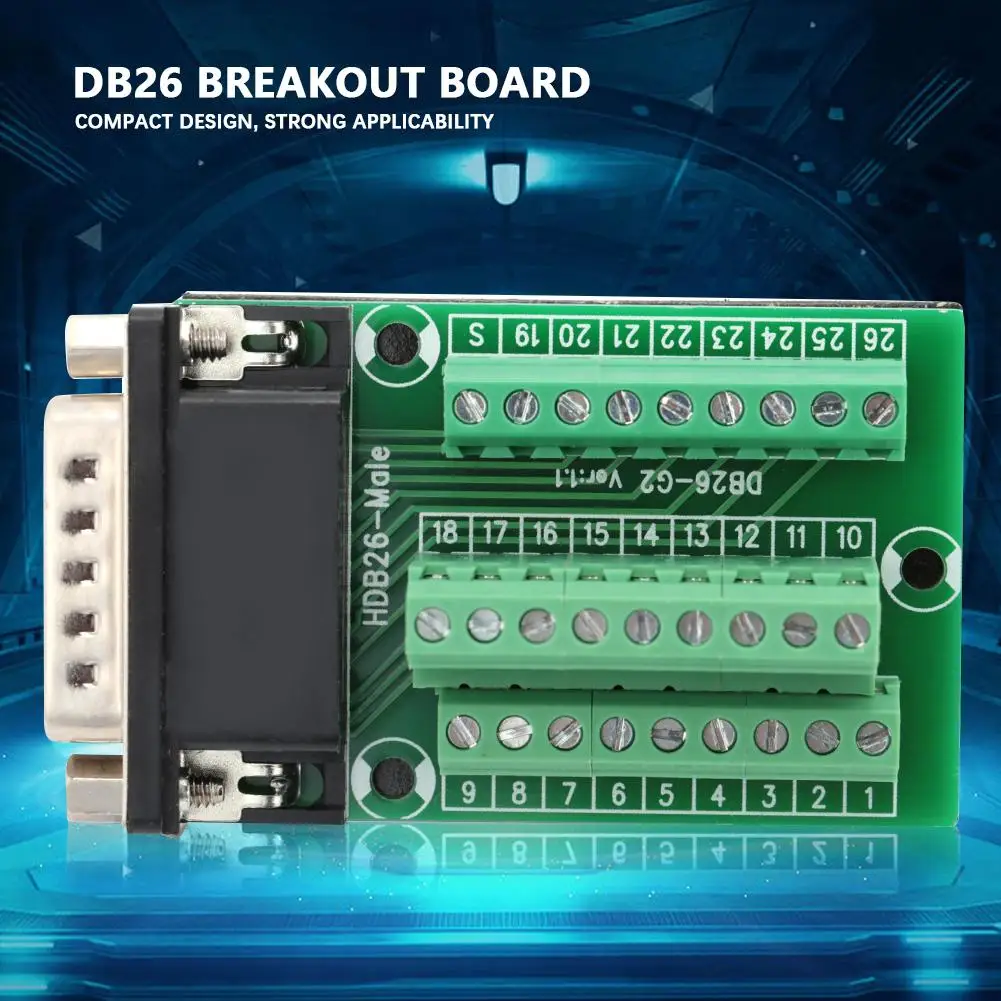 DB26 DB26-G2-01 соединитель Штекерный адаптер к модульному выводу сигналов |