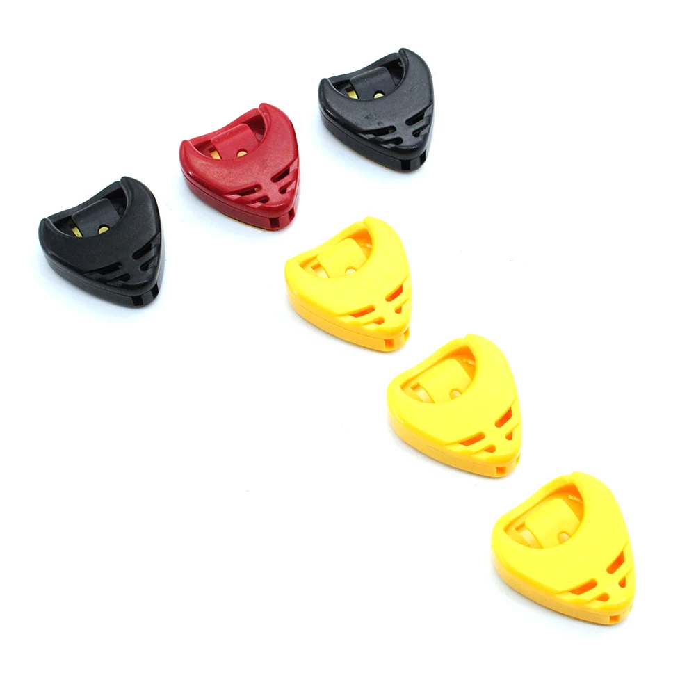 6Pcs Durable Plastic Guitar Pick Collection Holder Accessories Box | Игрушки и хобби