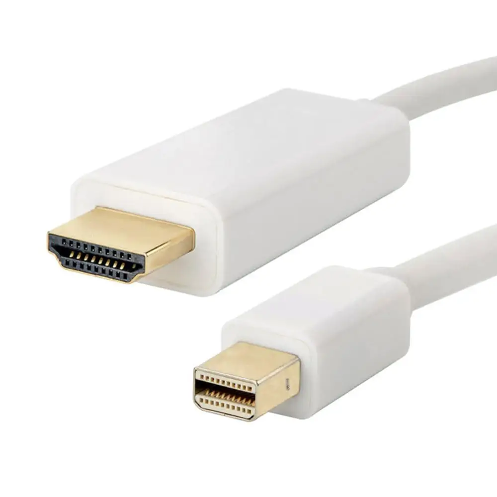 Порт дисплея к HDMI кабелю 4K 1080P Thunderbolt конвертер для MacBook Pro iMac Кабель dp hdmi адаптер| |