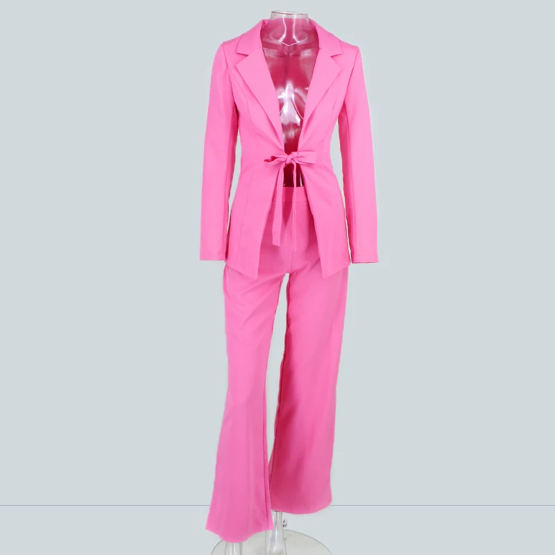 DRESSMECB сексуальный комплект из двух предметов укороченный топ и штаны Женский 2 шт.