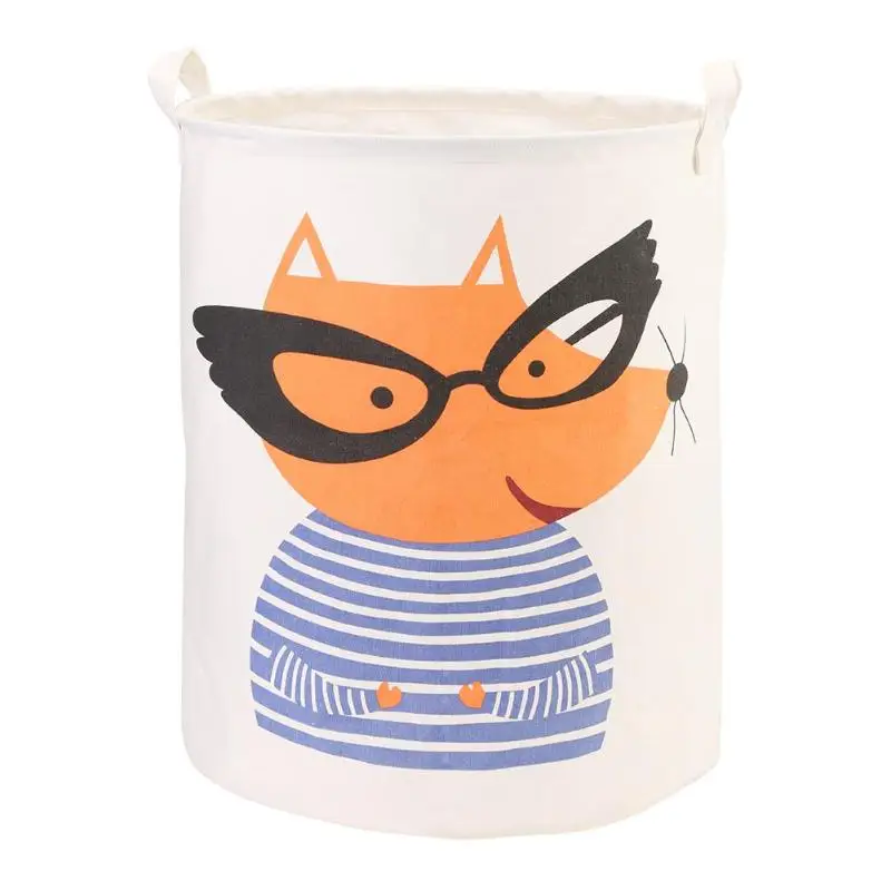 Корзина для хранения белья, тканевая Складная мультяшная одежда, большой замок, ведра для хранения белья, сумки для хранения детских игрушек, корзина для хранения