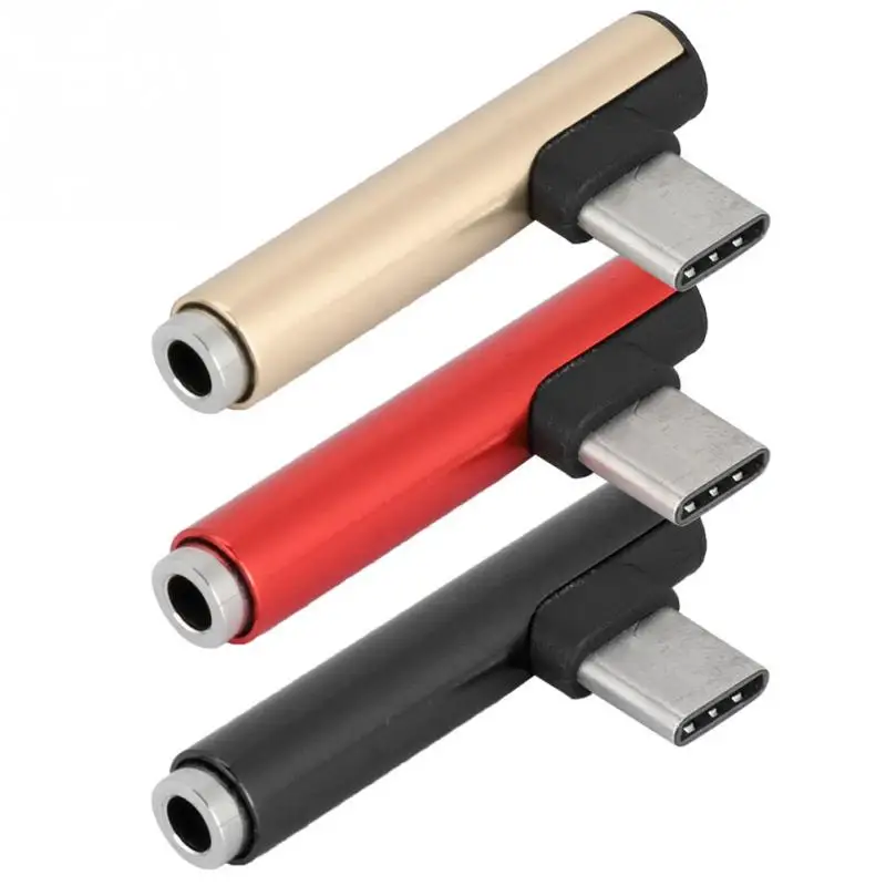Адаптер для наушников мобильного телефона USB Type C на 3 5 мм аудио интерфейс