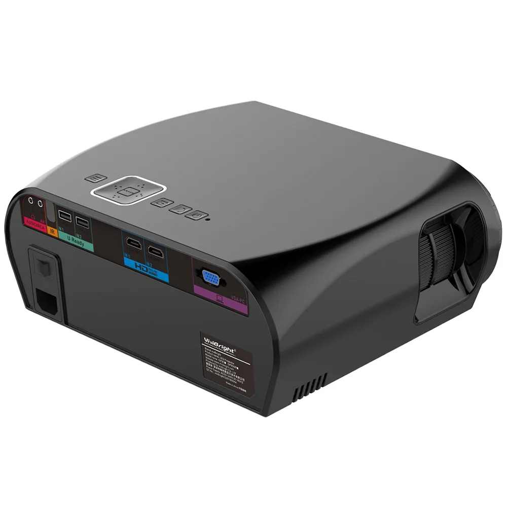 Zeepin VIVIBRIGHT GP100 3200 Lumens Projector Android 1080P WIFI Bluetooth LED LCD Home Theater Cinema Video Proyector | Электроника