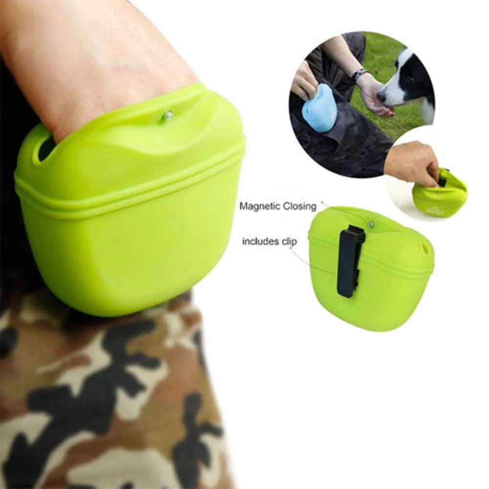 

Pet Dog Puppy Training Waist Packs Treat Snack Bag Feed Food Bait Pouch Belt Pocket Mini Waist Bags