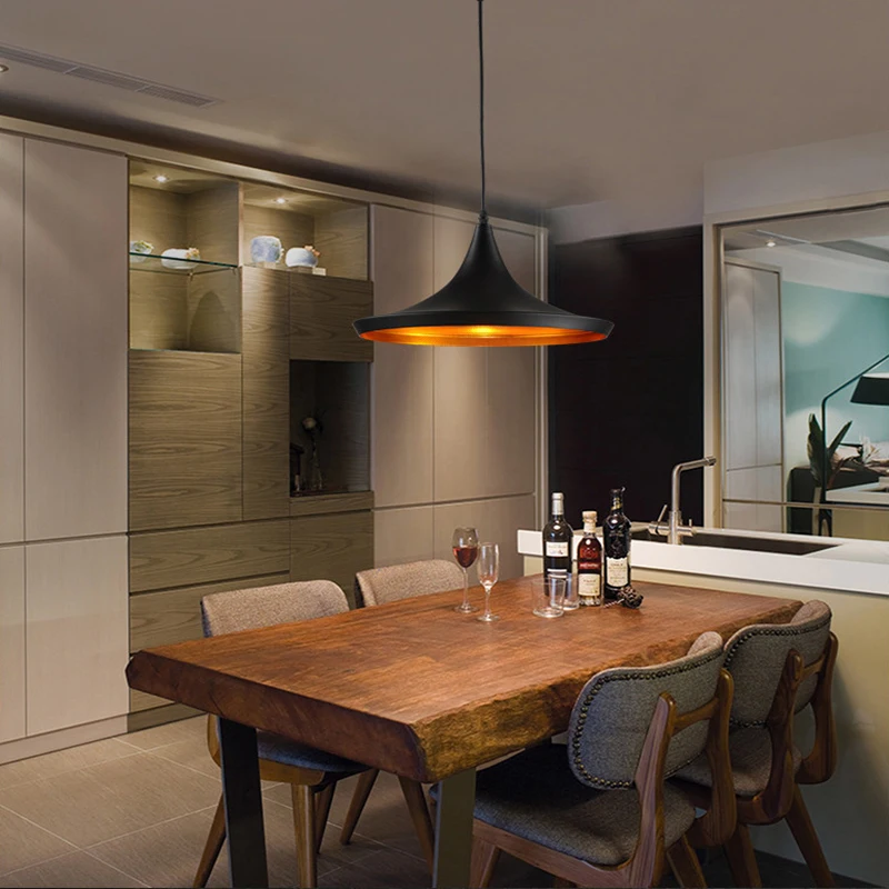 Черный/белый/золотой ABC Moden подвесные светильники том музыкальный инструмент