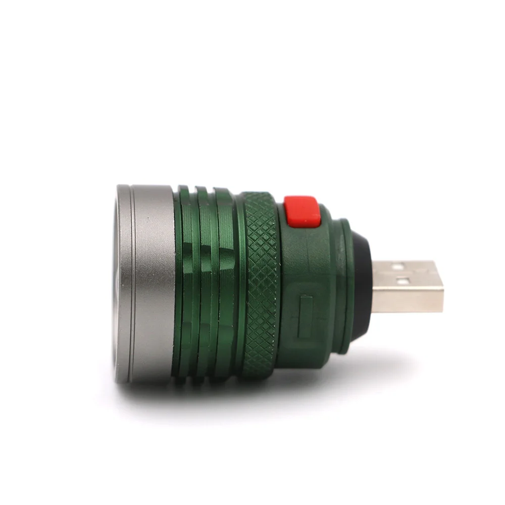Usb Перезаряжаемый фонарик водонепроницаемый светодиодный мини-фонарик бликовый