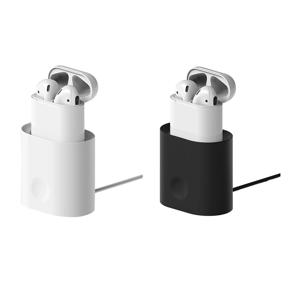 Мягкий высококачественный портативный держатель для док станции Airpods