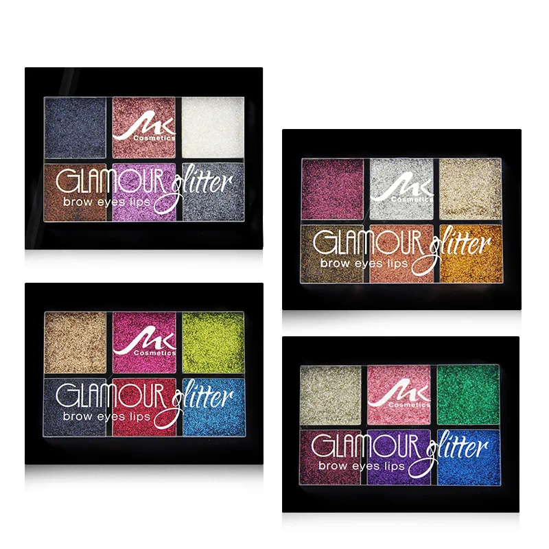 Manooby мерцающие тени для век Палитра водостойкие лицо губы хайлайтер высоко