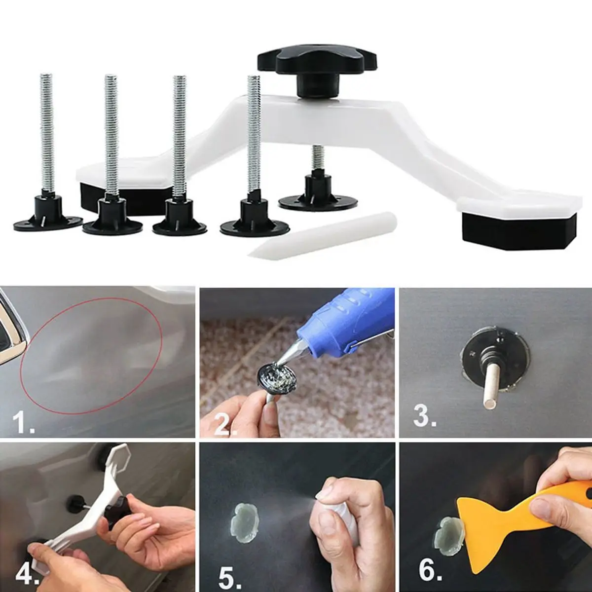 1 шт. Авто Dent Repair Tool Съемник комплект удаления инструменты для автомобиля