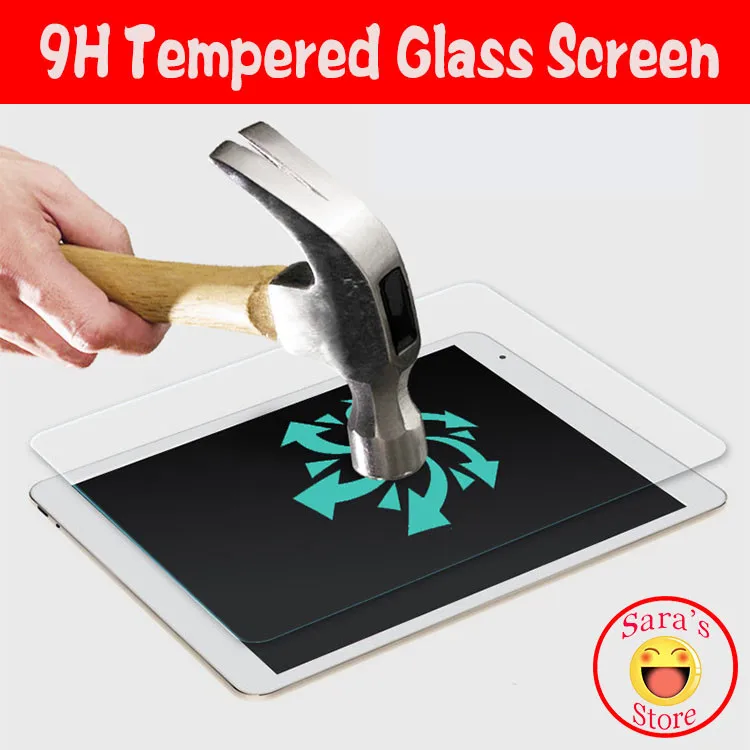 

2PCs 8" 9H 0.3mm HD Anti-shatter Tempered Glass Hard Screen Protector For Teclast P80H Tablet PC Add 4 Stick Tools In 1 Film