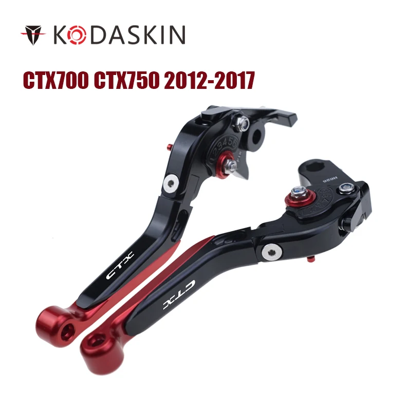 KODASKIN Folding Extendable Brake Clutch Levers for Honda CTX700 CTX750 2012-2017 | Автомобили и мотоциклы