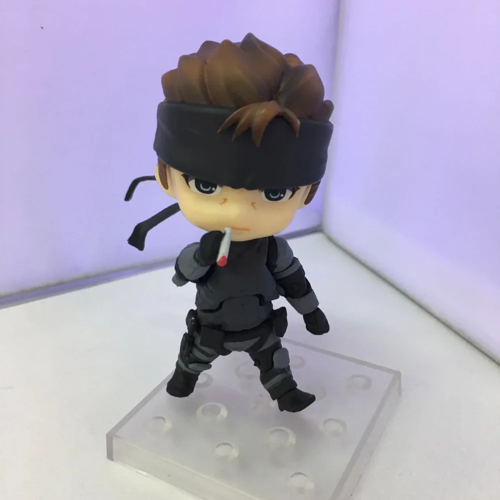Nendoroid шестерни Solid Sons Of Liberty 447 Твердые Змея Мультфильм Аниме фигурку ПВХ собраны