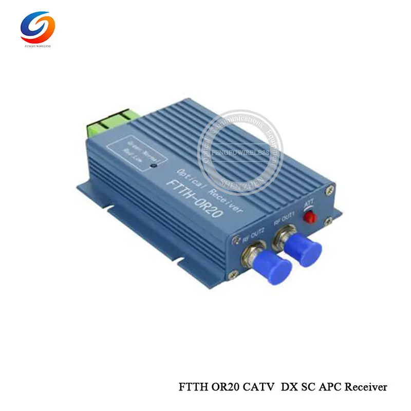 Алюминиевый Разъем CATV FTTH AGC Micro SC APC DX с 2 выходными портами WDM для PON OR20 волоконно