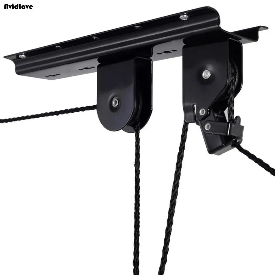 Wall Mount Bicycle Storage Hook Ceiling Hanger Bike Lift HoistEffortless raising and lowering of your bike | Спорт и развлечения