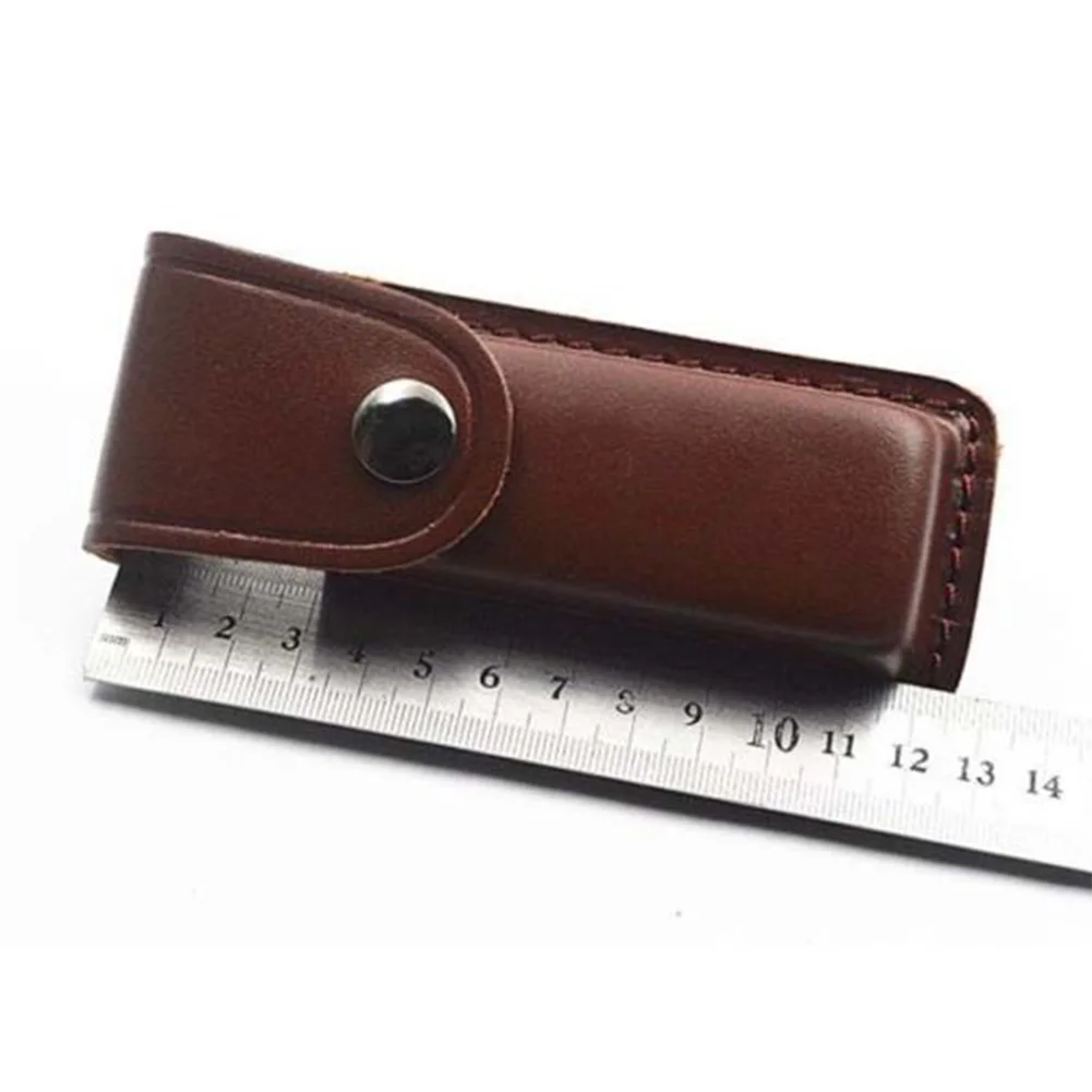 Artificial Leather Pocket Belt Loop Holster Sheath Outdoor Camping Snap Fastener Multi Tool Case Hunt Hiking Pouch Holder | Инструменты