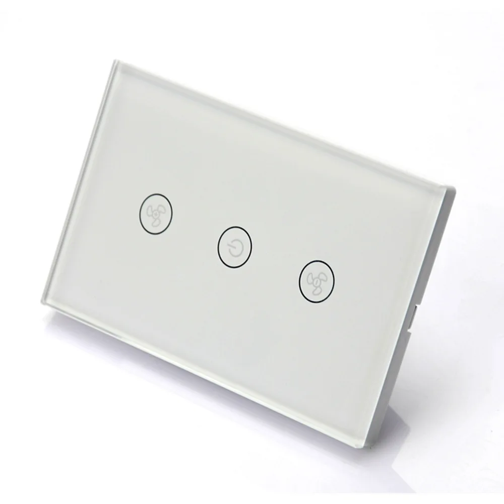 Умный переключатель потолочного вентилятора США Wifi приложение ПДУ для умного