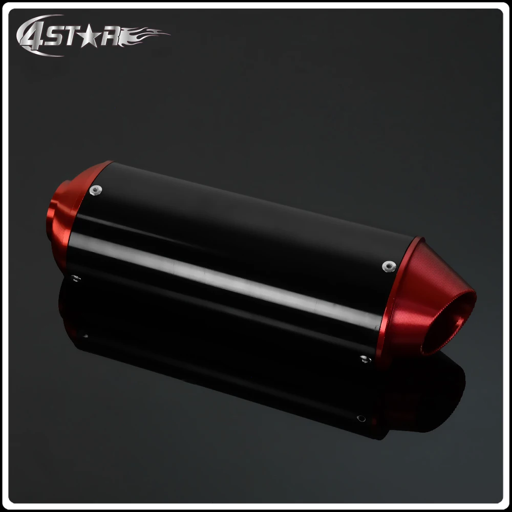 CNC 38 мм выхлопная труба глушителя для XR50 CRF50 KLX TTR SSR Koyo bosuer 50 110 125 140 150 160 cc китайский Грязь велосипед ямы МОТОКРОСС