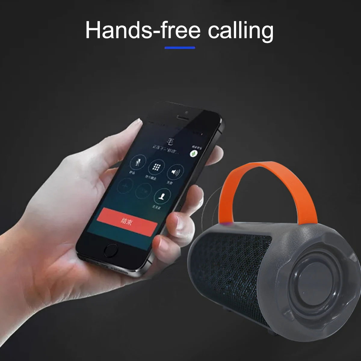 Новый накладной динамик беспроводной мобильный телефон Bluetooth Портативный