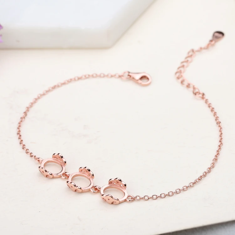 Овальный Кабошон из серебра 925 пробы 6 х8 мм|Гибкие и жесткие браслеты| |