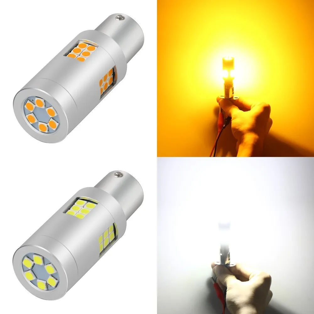 1 шт. P21w светодиодные автомобильные 1156 7440 3156 Led Ba15s 30 SMD 3030 чипы стоп сигналы задние