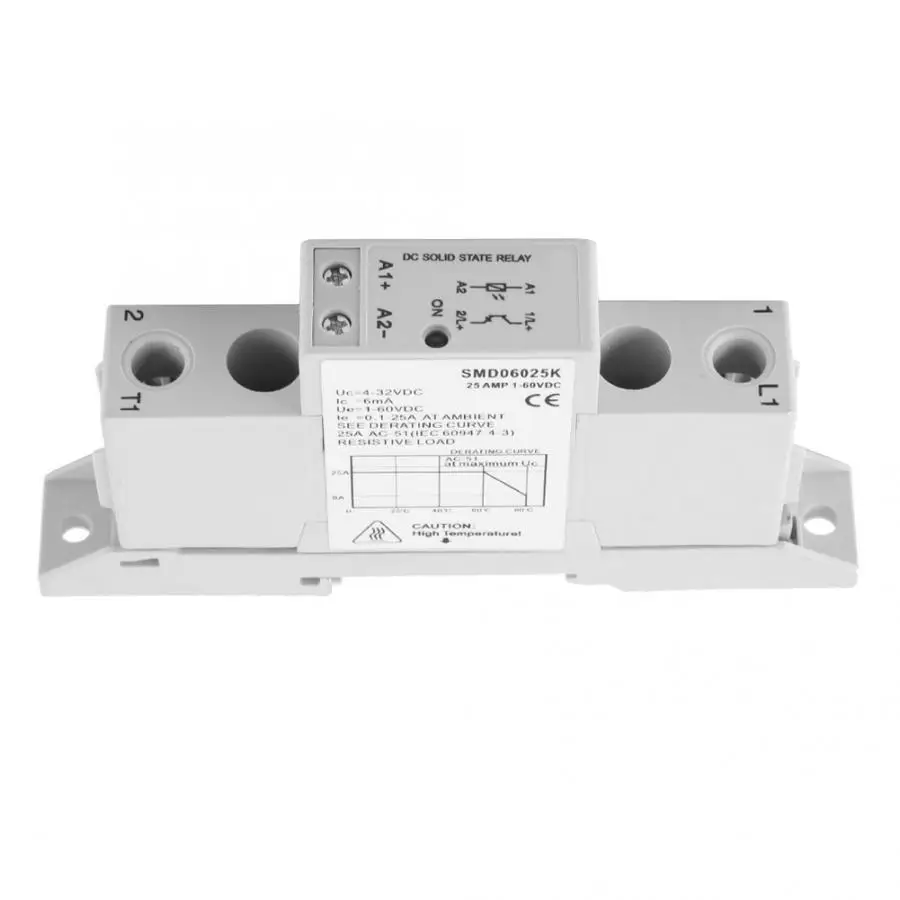 Твердотельное реле напряжения DSMD100015S DC контроль однофазный din рейка
