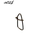 HXY, 200 шт., размер (0 #00 #000 #), рыболовные специальные Вертлюги Из Нержавеющей Стали с защелкой, Вертлюги для рыбалки, аксессуары