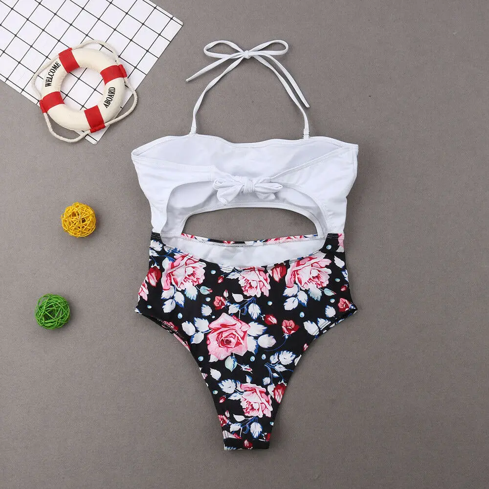 Новинка 2019 года Лидер продаж одинаковые купальники для всей семьи мамы и дочки