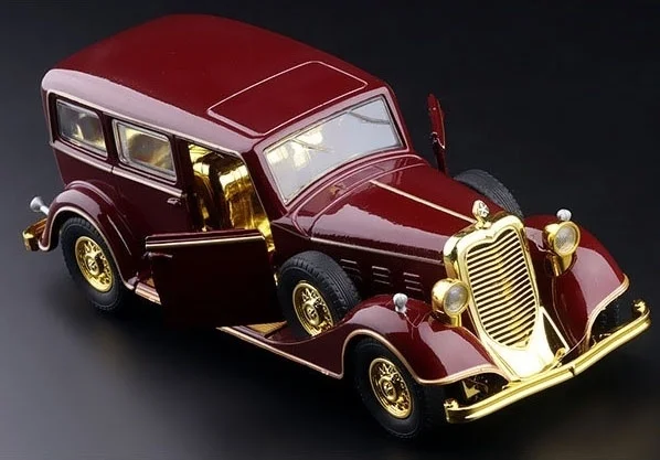 Весы 1:32 Cadillac Deluxe Tudor Limousine 8C литая модель автомобиля игрушка свет и звук коллекция|