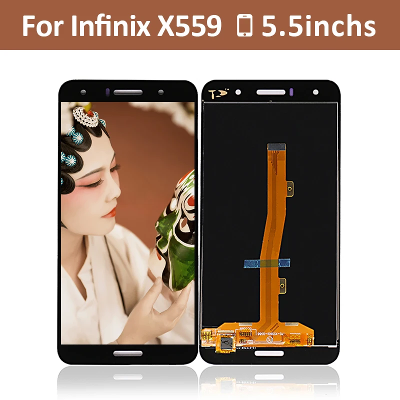 Для Infinix Hot 5 X559 ЖК дисплей сенсорный дигитайзер сборка для X559C запасные части