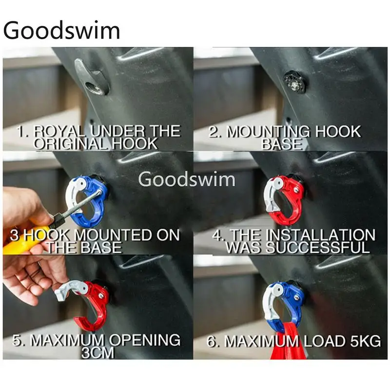 

Metal Hook Electric Light Aluminum Alloy Hook With Strong Bearing Capacity Handlebar Hanger Shopping Bag Cargo Metal Hook