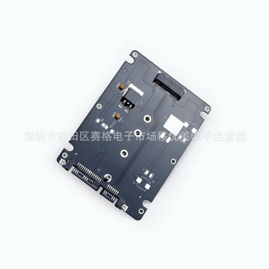 100 шт. корпус M.2 NGFF SSD до 2 5 &quotSATA адаптер карта с 7 мм толщиной чехол новый-PC друг |