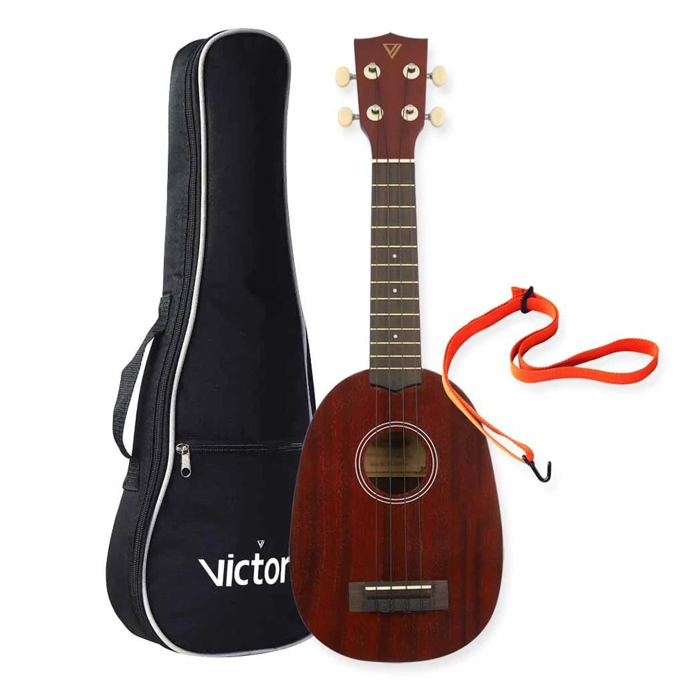 Классическая ананасовая форма ствола Ukuleles сопрано укулеле 21 дюймов Набор для